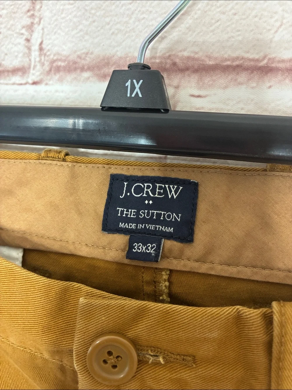 J.Crew The Sutton Chino EUC Size 33X32